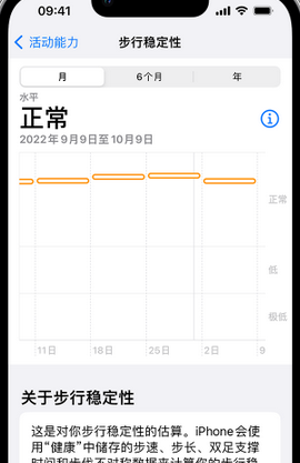 浮山iPhone手机维修如何在iPhone开启'步行稳定性通知'