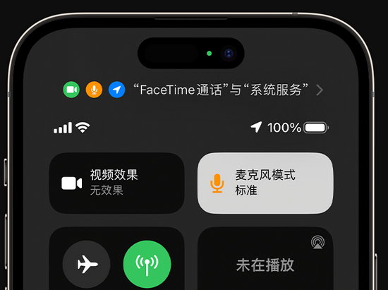 浮山苹果授权维修网点分享iPhone在通话时让你的声音更清晰 